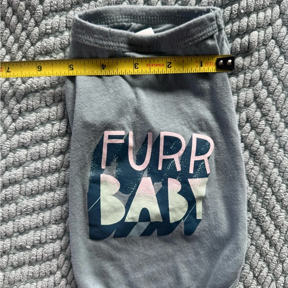 Gray Furr Baby Pet Shirt